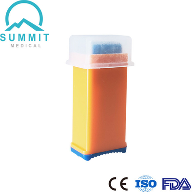 جهاز غاما معقم بنقرة تلقائية للاختبار السريع 21G 2.2mm برتقالي