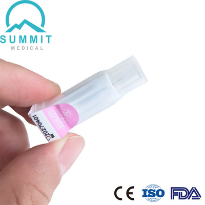 إبر معقمة للسلامة لمرضى السكري مع حماية أحادية الطرف 31G 4mm