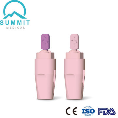 قناة الدم الآمنة السريرية مع إبرة قابلة للانسحاب الآلي 28G/ 1.8mm 30G/ 1.5mm