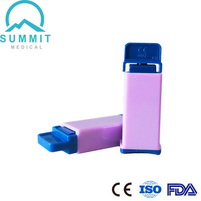غاما تعقيم السلامة الدم لانسيت 28G 1.8mm الأرجواني 100 لكل مربع