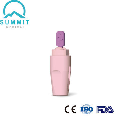 قناة الدم الآمنة السريرية مع إبرة قابلة للانسحاب الآلي 28G/ 1.8mm 30G/ 1.5mm