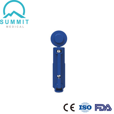 28 Gauge Blue Twist Blood Lancet ABS الفولاذ المقاوم للصدأ