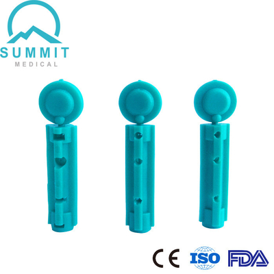أداة Twist Top Lancets قياس 33 رفيعة جدًا لاختبار الجلوكوز في الدم واختبار الكيتو