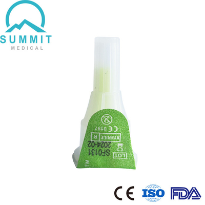 مريح حقن الأنسولين 31G 8MM إبر القلم نوع رقيقة جدا